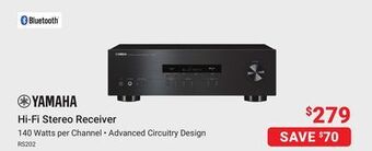 Visions Electronics Yamaha hi-fi stereo receiver offer