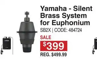Long & McQuade Silent brass system for euphonium offer