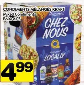 Supermarché PA Condiments mélangés kraft offer