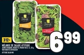 Metro MÉLANGE DE SALADE ATTITUDE 312 g offer