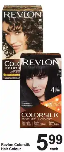 Pharmasave Revlon colorsilk hair colour offer