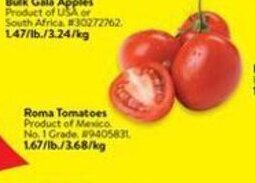 Walmart Roma Tomatoes offer