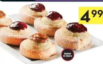 IGA Cruffies dulce de leche or raspberry 4 pk 280 g offer