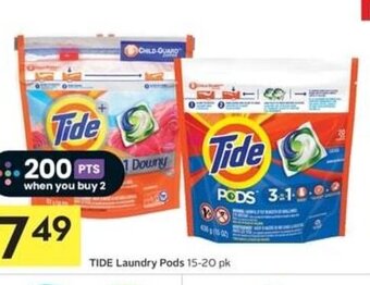 IGA TIDE Laundry Pods 15-20 pk offer