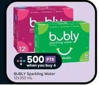 IGA BUBLY Sparkling Water 12x355mL offer