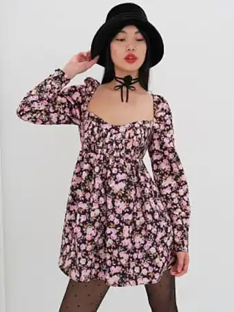 Victoria's Secret Kate long sleeve mini dress offer