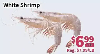 Blue Sky Supermarket White shrimp offer