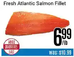 Nations Fresh Foods Fresh atlantic salmon fillet offer