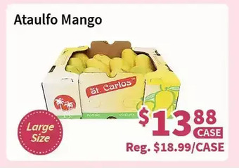 Blue Sky Supermarket Ataulfo mango offer