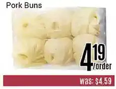 Nations Fresh Foods Pork buns offer