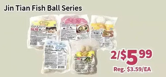 Blue Sky Supermarket Jin tian fish ball series offer