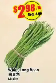 Btrust Supermarket White long bean offer