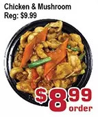 Top Food Supermarket Chicken & mushroom offer