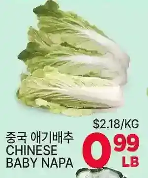 H-Mart Chinese baby napa offer