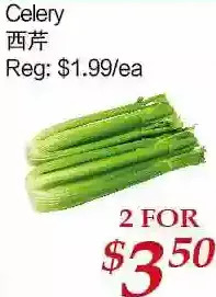 Tone Tai Supermarket Celery offer