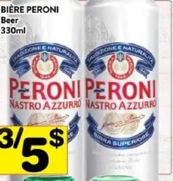 Supermarché PA Bière peroni offer