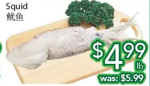 Ample Food Market Squid offer