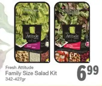 Quality Foods Family size salad kit offer