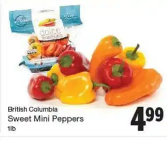 Quality Foods Sweet mini peppers offer