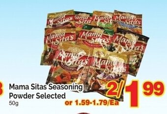 T&T Supermarket Mama Sitas Seasoning Powder Selected 50g offer