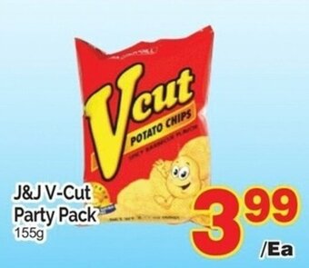 T&T Supermarket J&J V-Cut Party Pack 155g offer