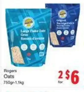 Quality Foods Oats offer