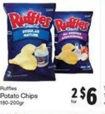 Quality Foods Potato chips offer