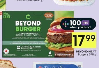 IGA BEYOND MEAT Burgers 678 g offer