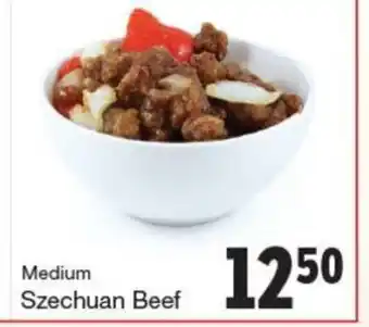 Quality Foods Szechuan beef offer
