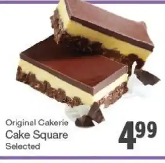 Quality Foods Cake square offer