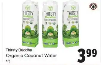 Quality Foods Organic coconut water offer