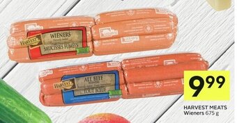 IGA HARVEST MEATS Wieners 675 g offer