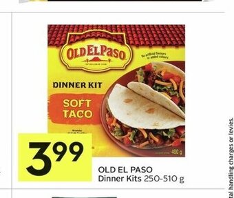 IGA OLD EL PASO Dinner Kits 250-510 g offer
