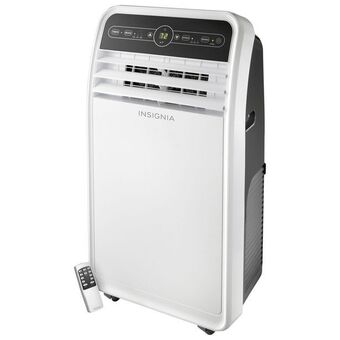 Best Buy Insignia portable air conditioner - 12000 btu (sacc 7500 btu) - white/grey - only at best buy offer