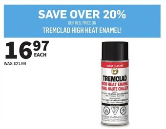 Co-op TREMCLAD HIGH HEAT ENAMEL offer