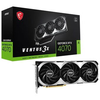 Best Buy Msi geforce rtx 4070 ventus 3x 12gb gddr6x video card offer