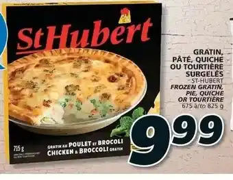 IGA Gratin, pâté, quiche ou tourtière surgelés offer