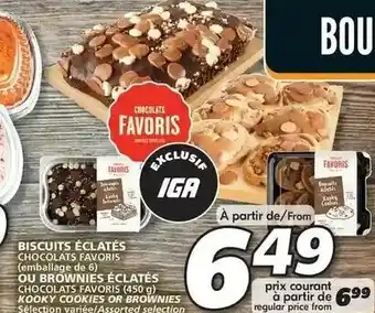 IGA Biscuits éclatés offer