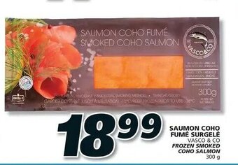 IGA Saumon coho fumé surgelé offer