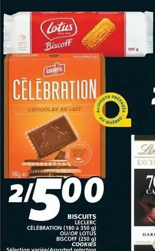 IGA Biscuits offer