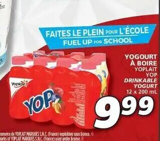 IGA Yogourt à boire offer