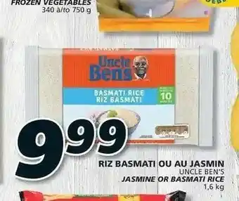 IGA Riz basmati ou au jasmin offer