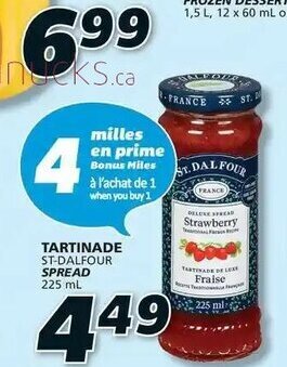 IGA Tartinade offer