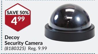 Princess Auto Decoy security camera offer