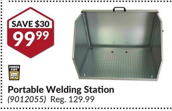 Princess Auto Portable welding station offer