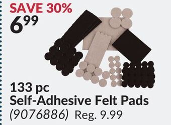 Princess Auto 133 pc self-adhesive felt pads offer