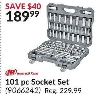 Princess Auto 101 pc socket set offer
