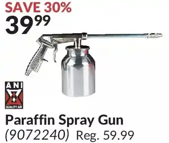 Princess Auto Ani paraffin spray gun offer