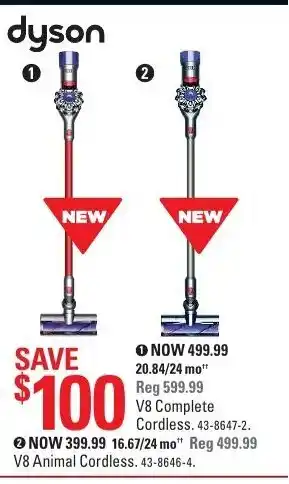 Canadian Tire V8 Complete Cordless offer