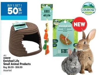Ren’s Pets Depot Oxbow enriched life small animal products offer